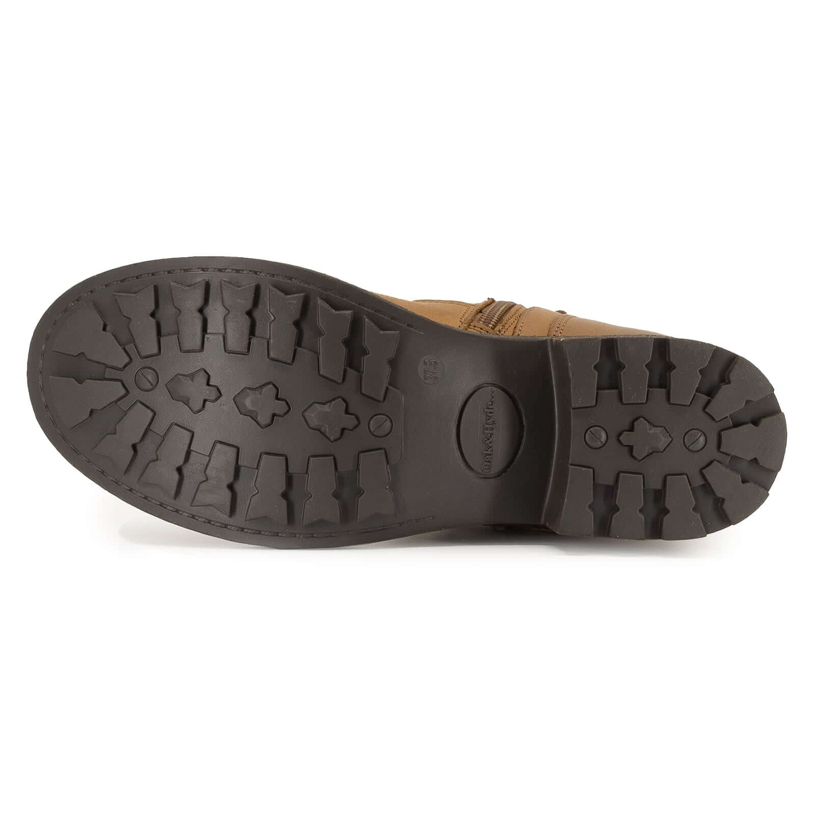 rubber outsole of the crest demi 2 boots on a white background