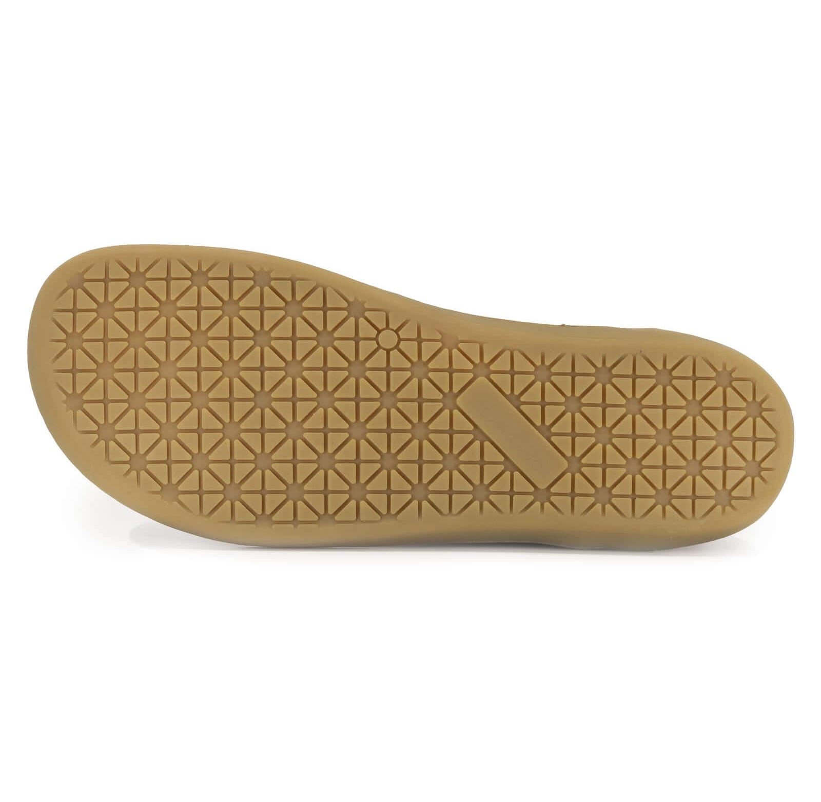 gum coloured zero drop outsole of spruce barefoot boots in tan