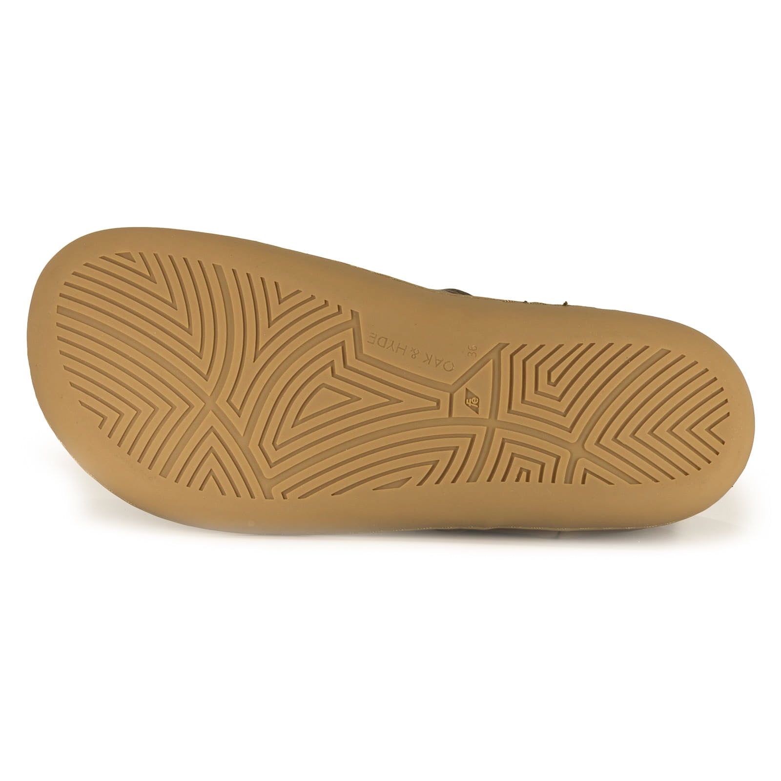 image of the zero drop outsole on a white background