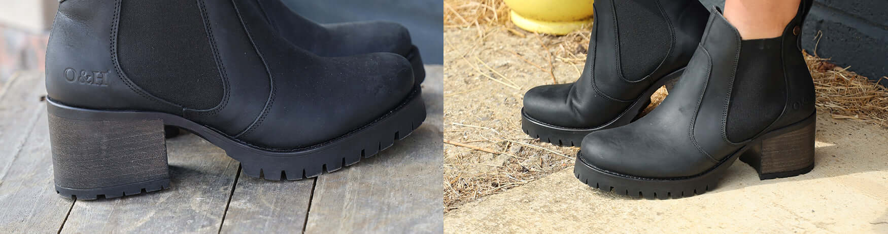 an image showing the kensington block heel sole unit