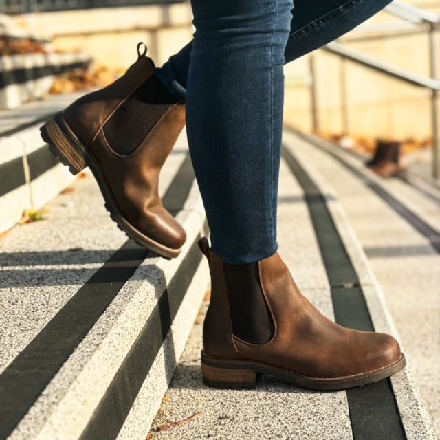 Chelsea Boots Women's Brown Boots Uk Cheaney Britannia