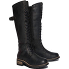 Oak & Hyde Womens Bridge 18 Tall Leather Boots - Cesar Black