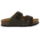 Womens Elche Mid Platform Slide Sandals - Castor