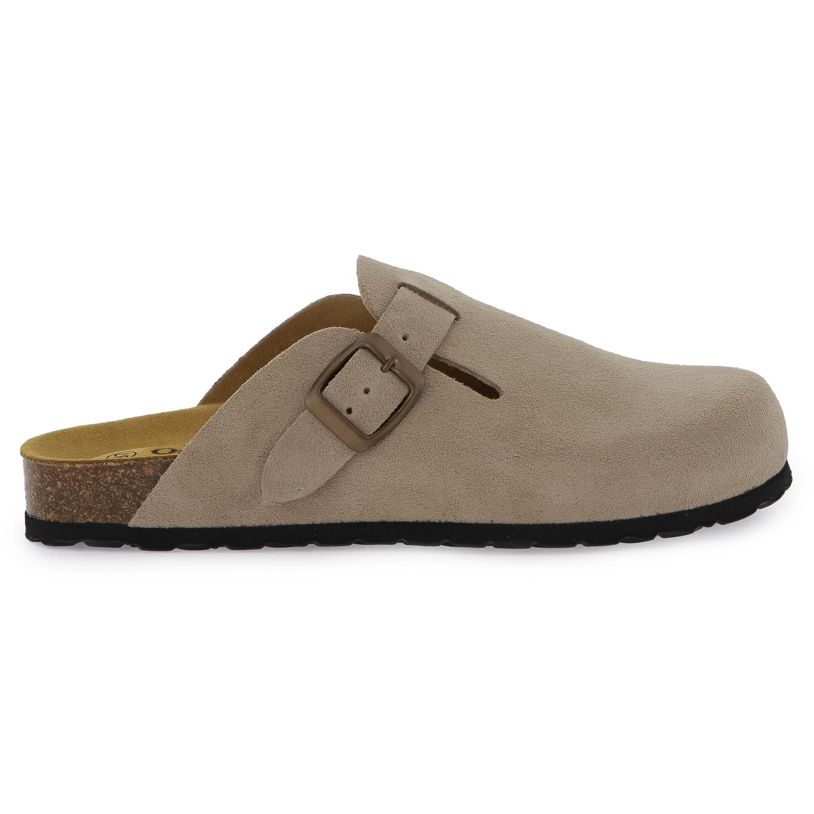 Womens Gibraltar Leather Clogs - Piedra