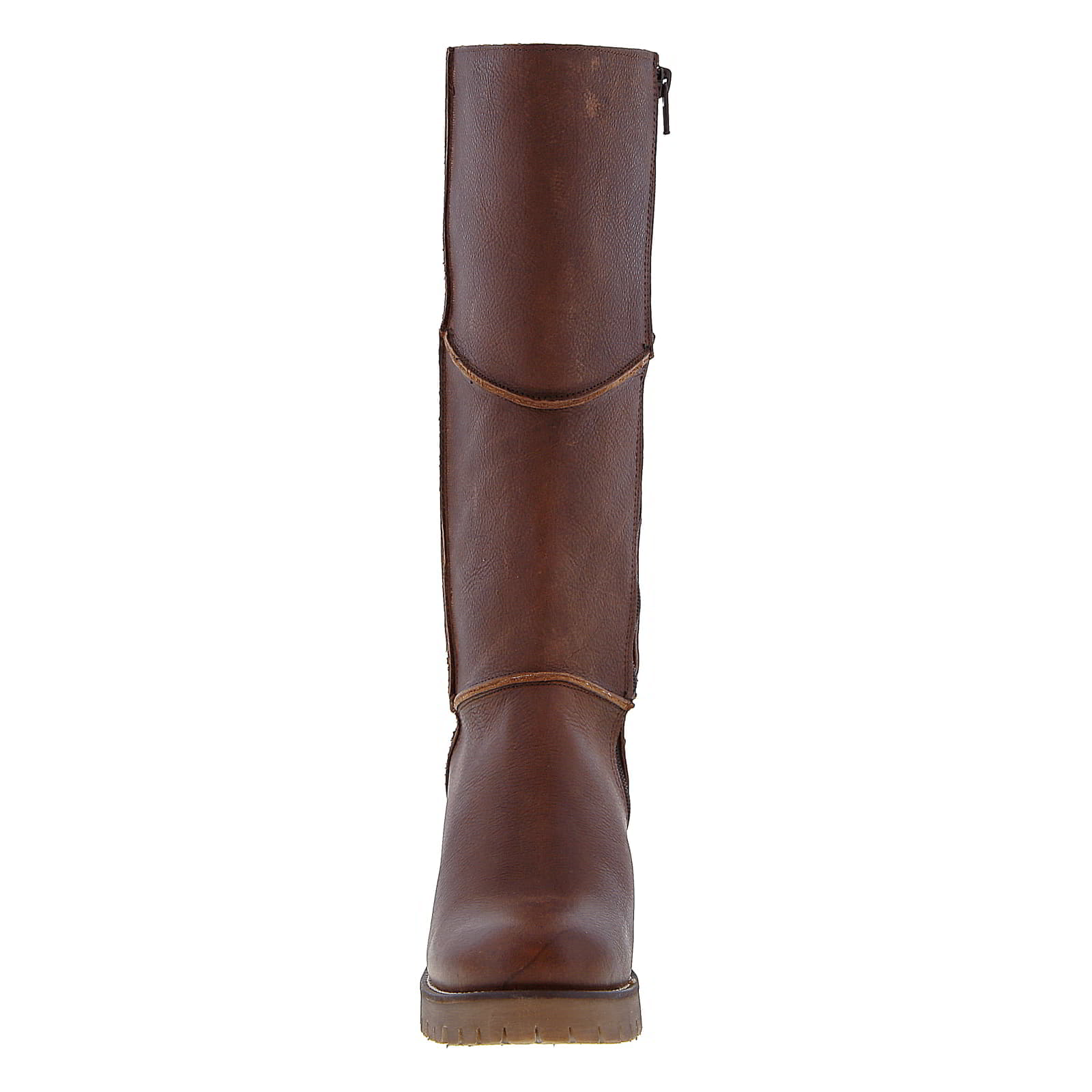 Womens Kensington Hi Tall Leather Boots - Dark Brown