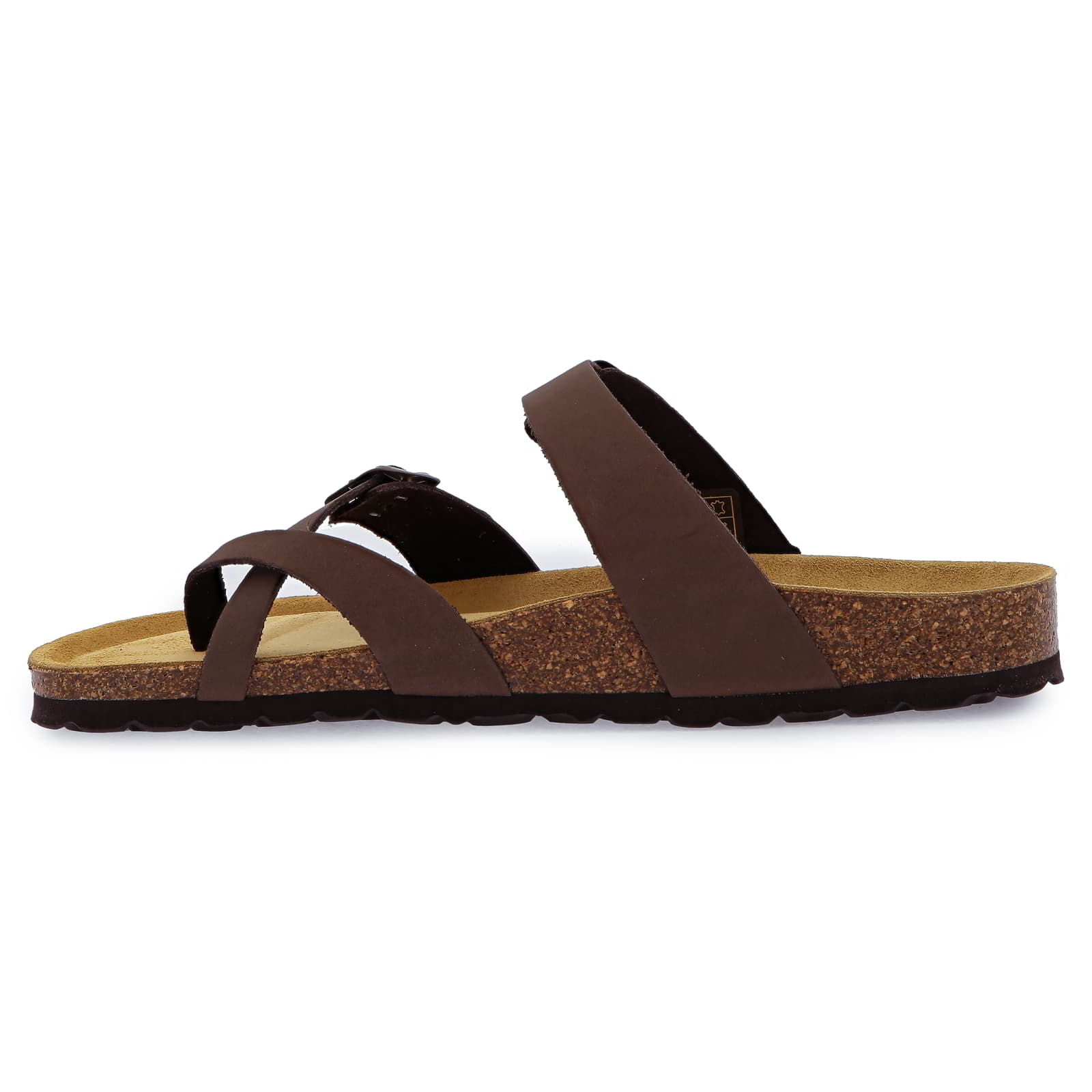 Womens Savannah Toe Post Sandals Moresco Oak Hyde OAK HYDE