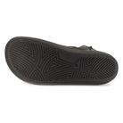 black barefoot outsole showing tread pattern on white background