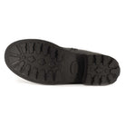 outsole of black bridge 12 military boots showing tread pattern
