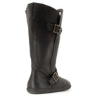 O&H logo on black boots with adjustable buckles