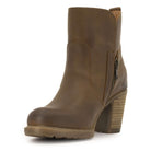 inside angled view of Eastside 2 ankle boots showing leather upper