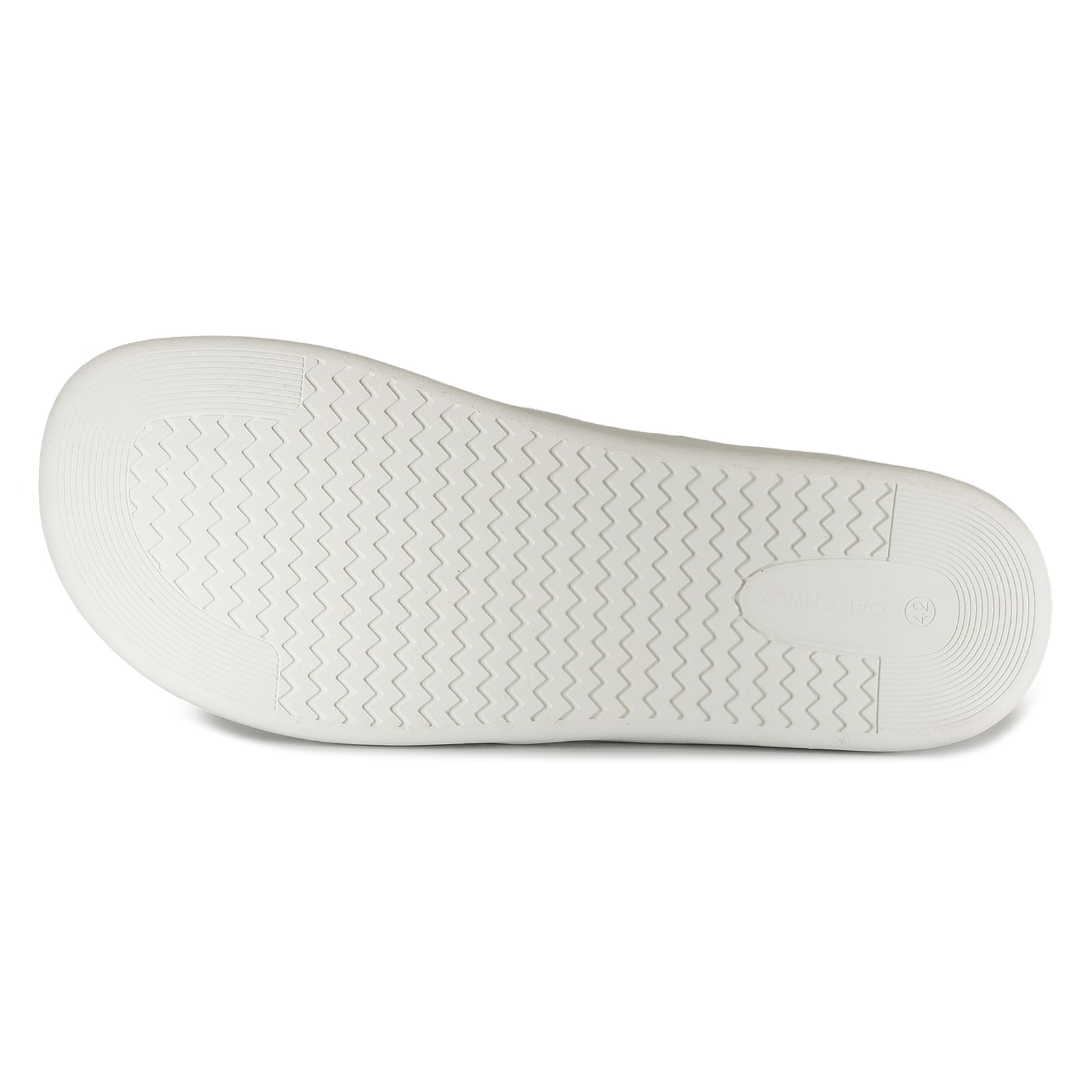 zero drop outsole of mens larch barefoot trainers showing tread pattern