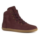 mulberry ruby wine oak & hyde boots front angle view
