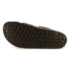 outsole of turquoise oak & hyde savannah 2 sandals showing textured tread pattern