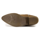 view of texan ankle boots showing the outsole and tread pattern