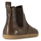 brown barefoot chelsea boot on a white bacground showing O&H branding