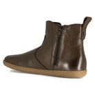 brown oak & hyde chelsea boots side view showing zip fastening
