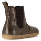 brown oak & hyde chelsea boots rear angle view