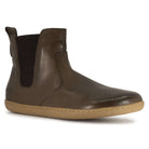 brown oak & hyde chelsea boots front angle view