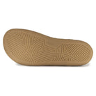outsole of brown oak & hyde chelsea boots showing tread pattern