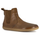 tan oak & hyde chelsea boots front angle view