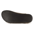 outsole of brown oak & hyde wisteria barefoot sandals showing flexible tread and zero drop barefoot sole